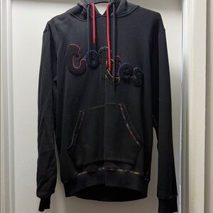 Cookies Black Hoodie with Multicolor Details
